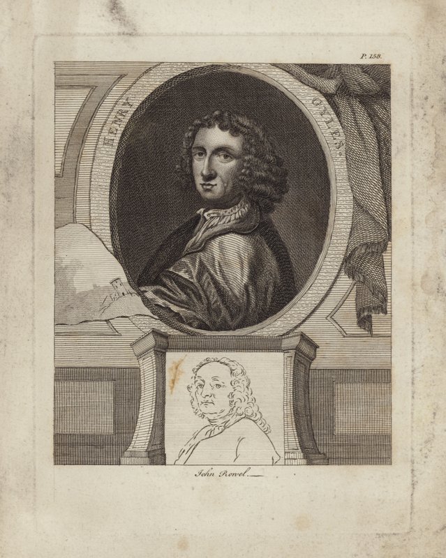 Henry Gyles oder Giles, englischer Glasmaler von Francis Place