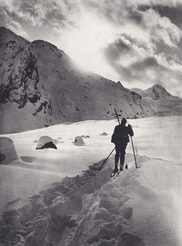 Ostalpen: Nachmittag auf dem Roseggletscher von Francis Sydney Smythe