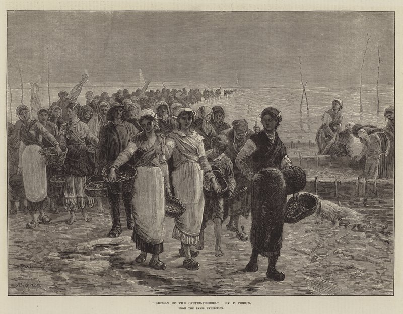 Rückkehr der Austernfischer, von der Pariser Ausstellung von Francois Feyen Perrin