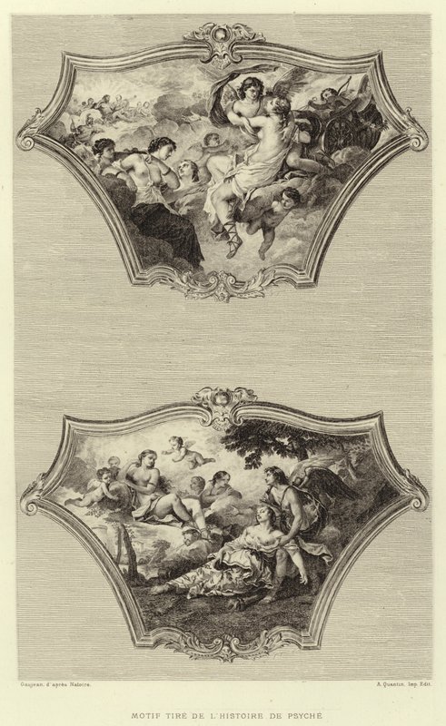 Motiv aus der Geschichte von Psyche von Francois (after) Boucher