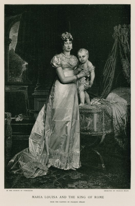 Maria Louisa und der König von Rom von Francois Pascal Simon Gerard