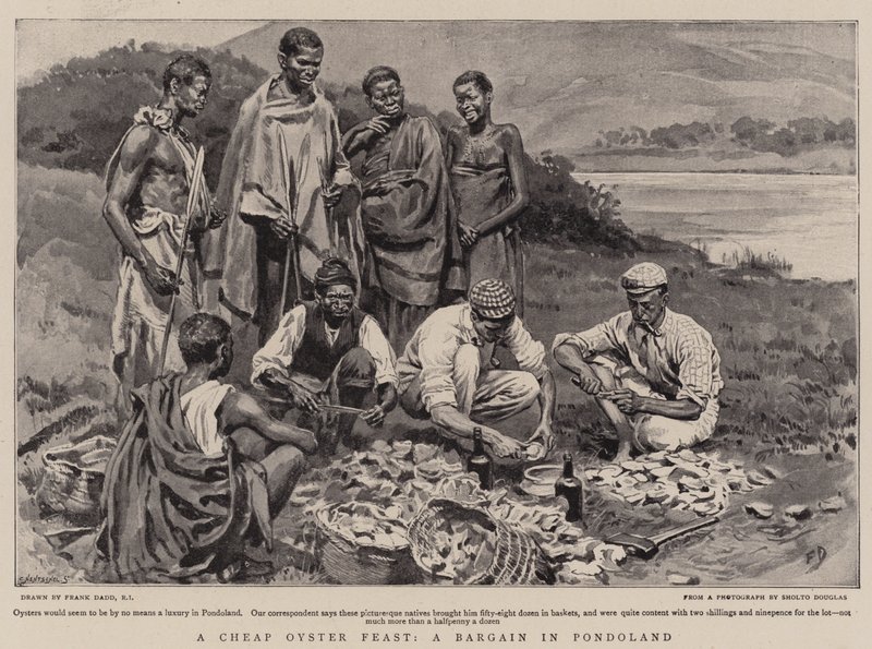 Ein billiges Austernfest, ein Schnäppchen in Pondoland von Frank Dadd