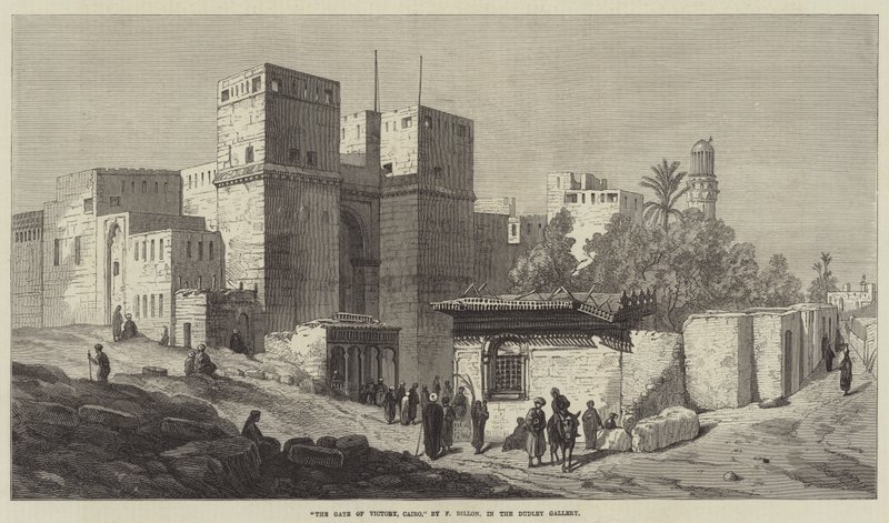 Das Siegestor, Kairo, in der Dudley Gallery von Frank Dillon
