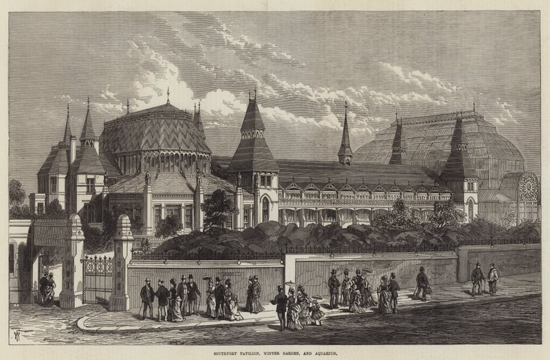 Southport Pavilion, Wintergarten und Aquarium von Frank Watkins