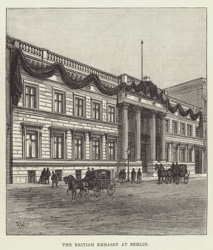 Die britische Botschaft in Berlin von Frank Watkins