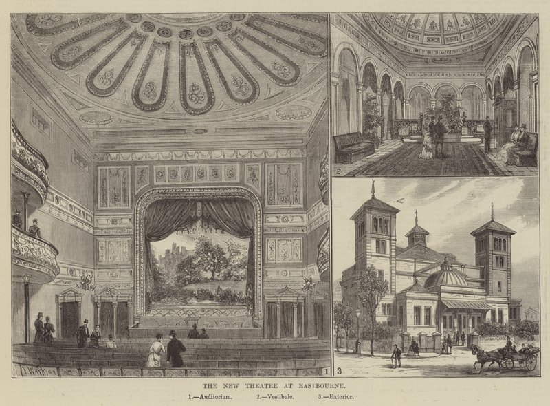 Das neue Theater in Eastbourne von Frank Watkins