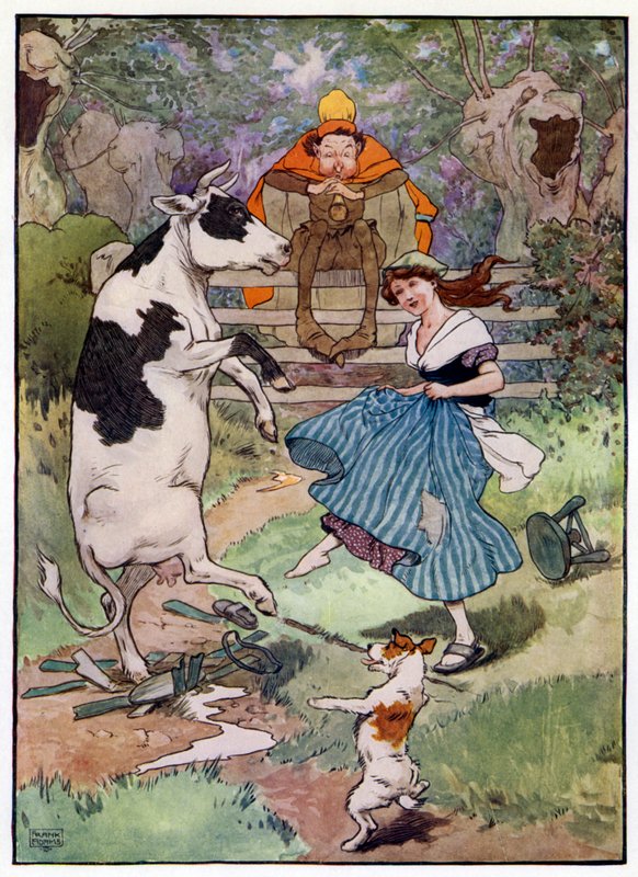 Illustration für Die Geschichte von Tom, dem Pfeifersohn von Frank Adams