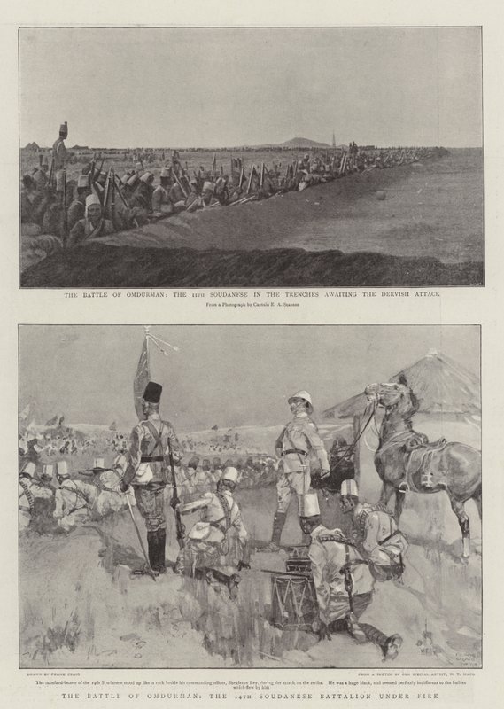 Die Schlacht von Omdurman von Frank Craig