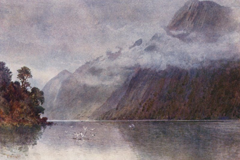Neuseeland: Im Milford Sound von Frank H Wright
