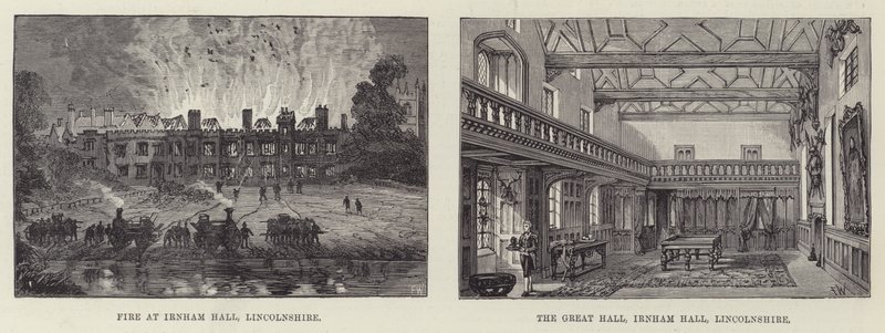 Irnham Hall in Lincolnshire von Frank Watkins