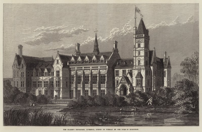 Das Seemannswaisenhaus, Liverpool, eröffnet am Dienstag vom Herzog von Edinburgh von Frank Watkins
