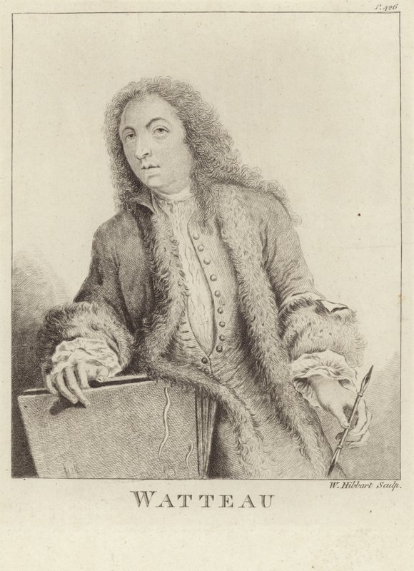 Jean Antoine Watteau, französischer Maler von François Boucher