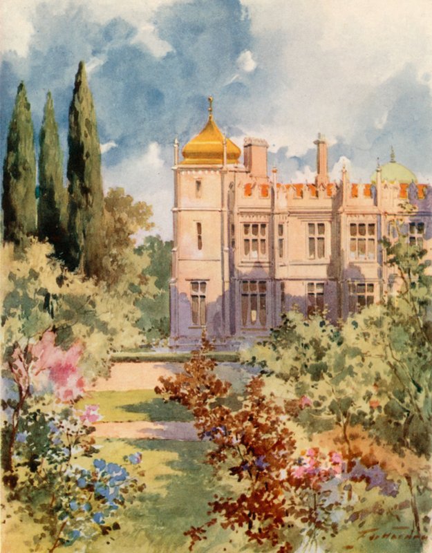 Königlicher Palast, Livadia, Krim von Frederic de Haenen