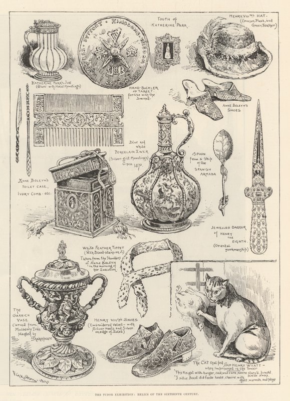 Die Tudor-Ausstellung, Relikte des sechzehnten Jahrhunderts von Frederick George Kitton