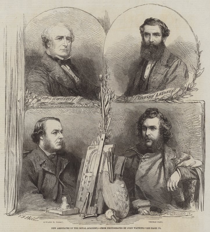 Neue Mitglieder der Royal Academy von Frederick John Skill