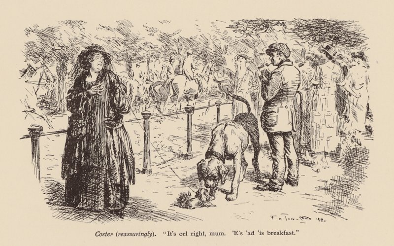 Es ist alles in Ordnung, Mama. Er hat sein Frühstück gehabt von Frederick Henry Townsend