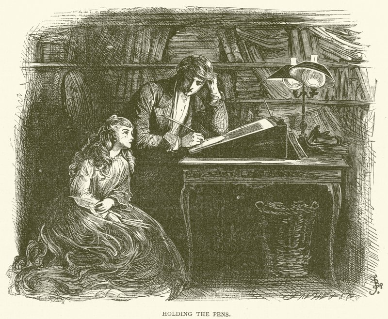 Illustration für David Copperfield von Frederick L. Bernard