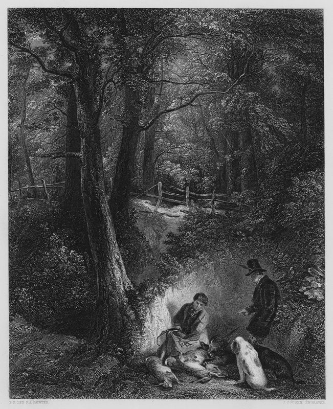 Die Deckseite, nach dem Bild in der Vernon-Galerie von Frederick Richard Lee