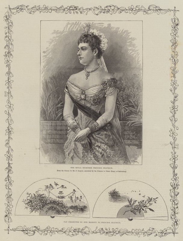 Königliche Hochzeit von Prinzessin Beatrice und Prinz Heinrich von Battenberg von Frederick Sargent
