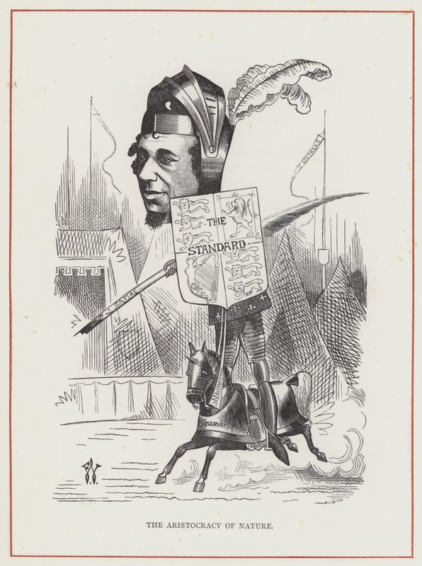 Benjamin Disraeli von Frederick Waddy