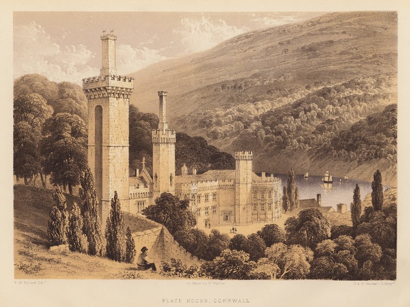 Place House, Cornwall von Frederick William Hulme