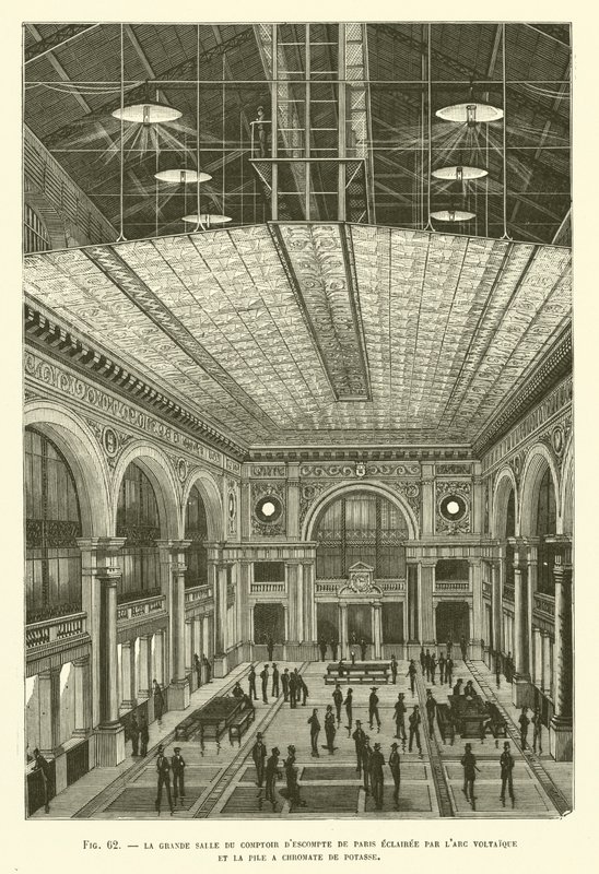 Der große Saal des Comptoir d