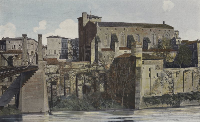 Gaillac, Kirche Saint-Michel, Ensemble Südwest von French Photographer
