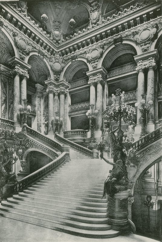 Große Treppe in der Oper von French Photographer