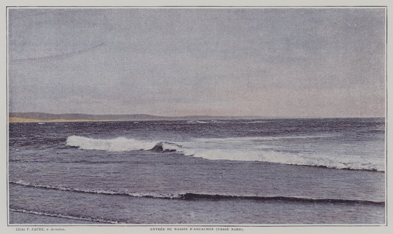 Nördlicher Eingang zur Bucht von Arcachon, Frankreich von French Photographer
