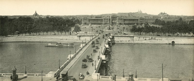 Paris, Panorama des Platzes der Eintracht von French Photographer