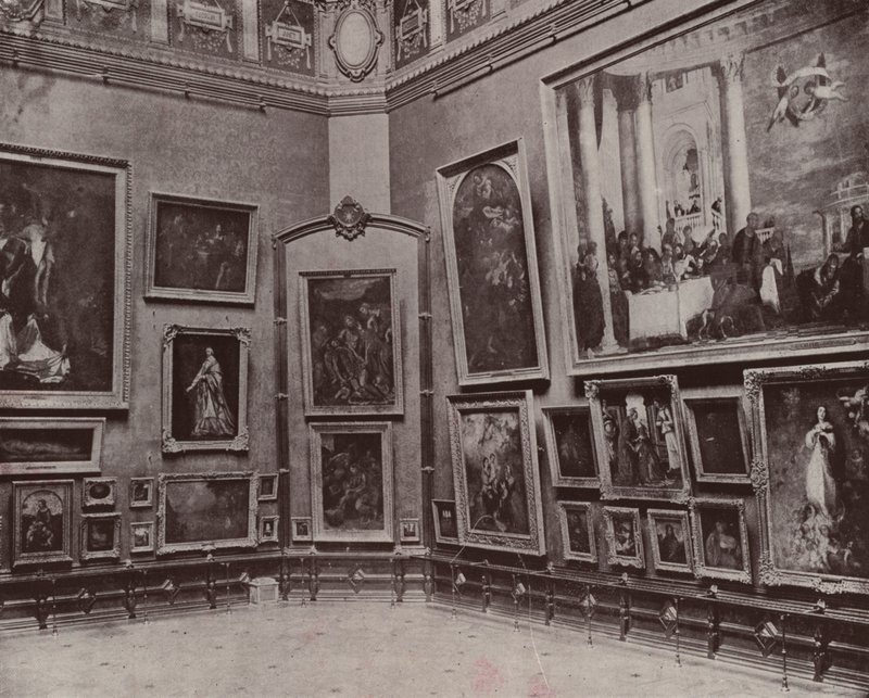Paris: Der Salon Carré des Louvre von French Photographer