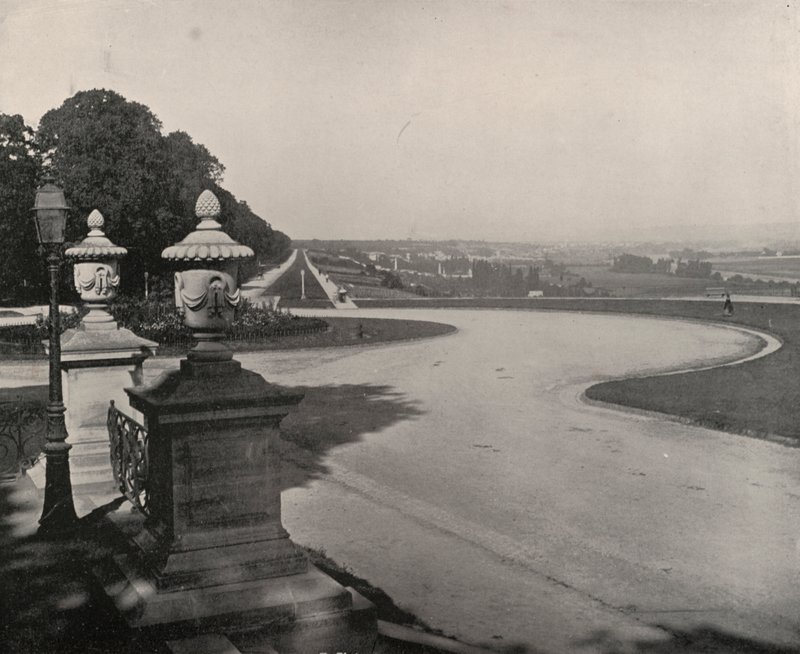 Tal der Seine, vom Schloss St. Germain von French Photographer