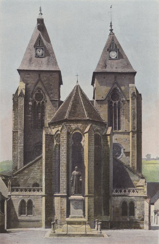 Varzy, Kirche, Apsis und Türme von French Photographer