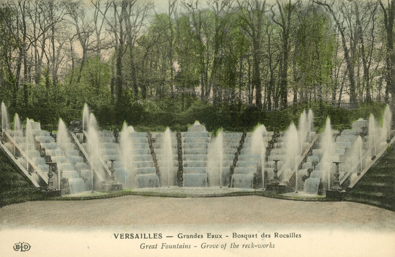 Versailles, Grand Eaux, Bosquet de Rocailles von French Photographer
