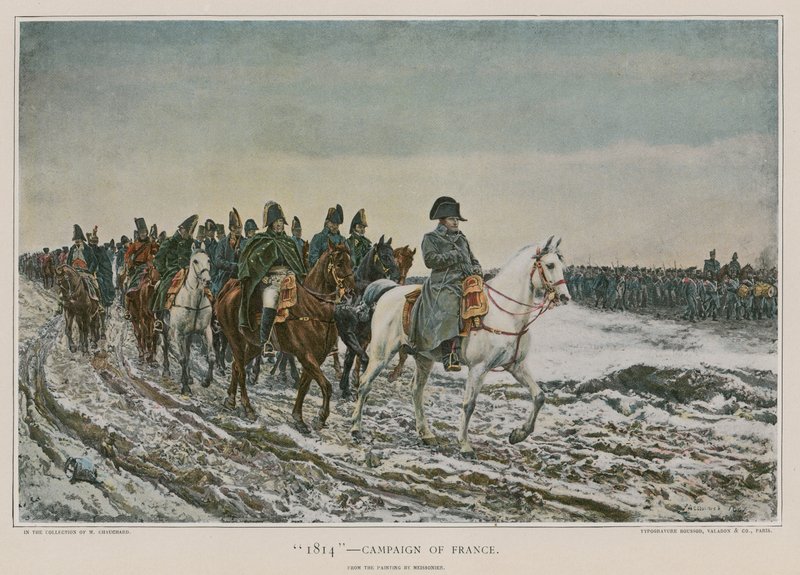 1814 - Feldzug von Frankreich von French School