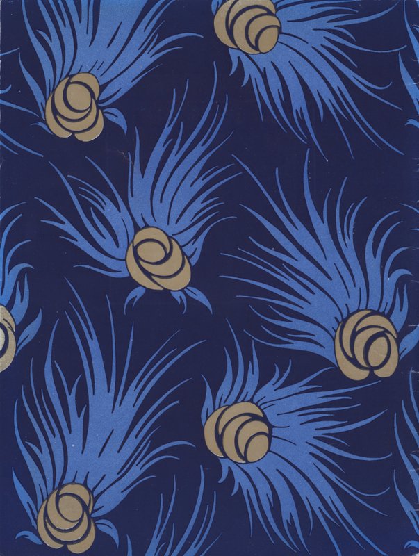 Musterdesign der 1920er Jahre von French School