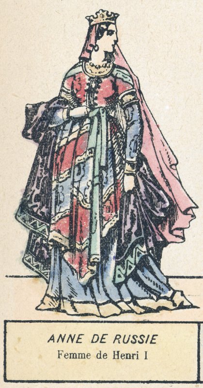 Anna von Russland, Frau von Heinrich I. von French School