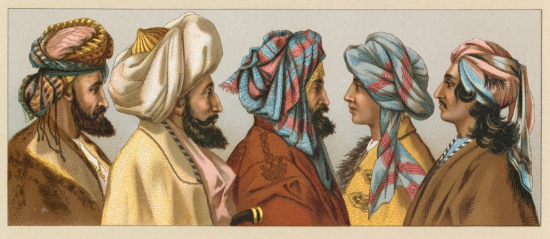 Asiatisches Kostüm von French School