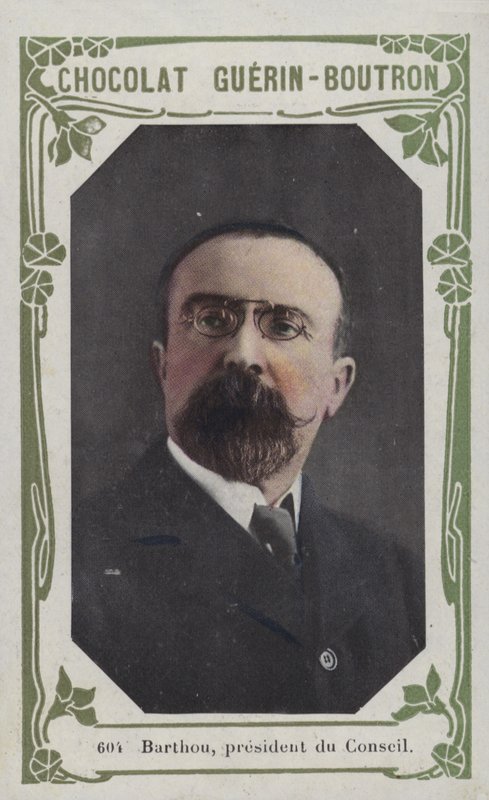 Barthou, Präsident des Rates von French School