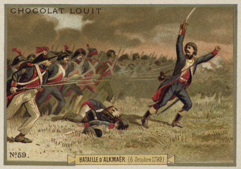 Schlacht von Alkmaar, Französische Revolutionskriege, 6. Oktober 1799 von French School