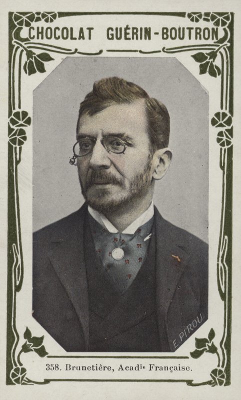 Brunetiere, Académie Française von French School
