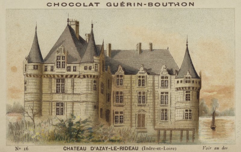 Schloss Azay-le-Rideau, Indre-et-Loire von French School
