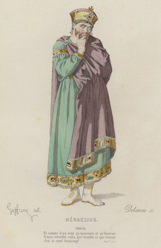 Corneille, Heraclius, Akt I, Szene I von French School
