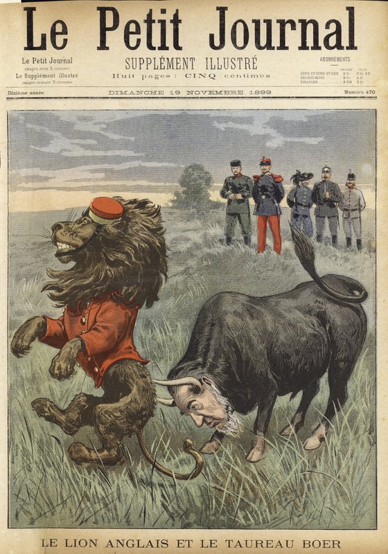 Titelblatt von Le Petit Journal, 19. November 1899 von French School
