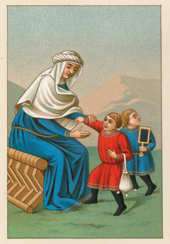 Europäisches Mittelalterkostüm von French School