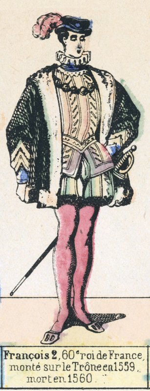 Franz II., 60. König von Frankreich, bestieg den Thron 1559, gestorben 1560 von French School