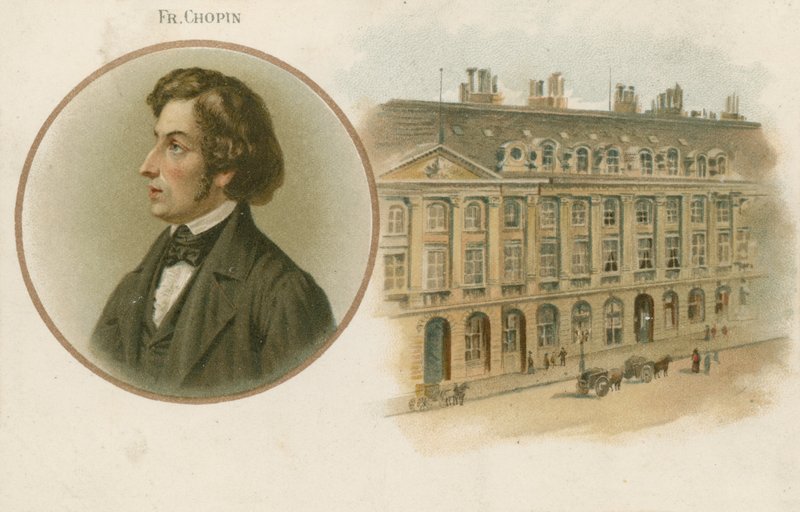 Frédéric Chopin, polnischer Komponist und virtuoser Pianist von French School