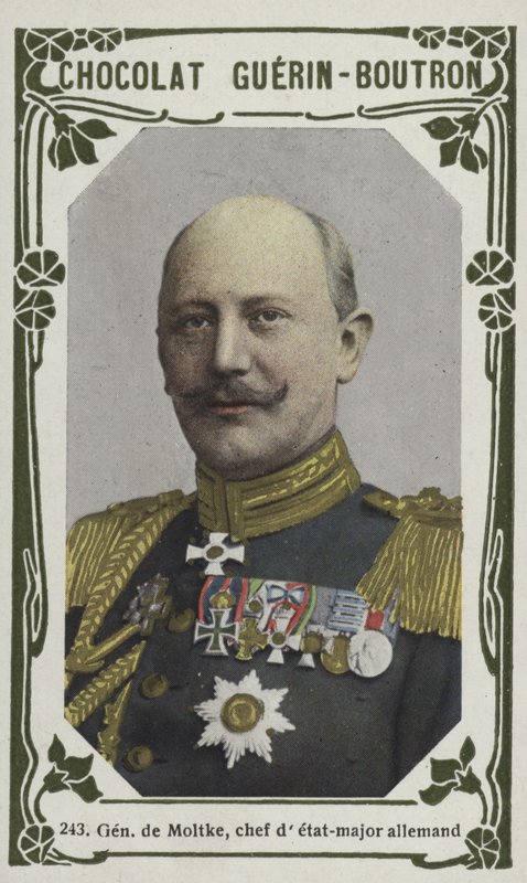General von Moltke, deutscher Generalstabschef von French School