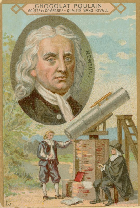 Isaac Newton von French School