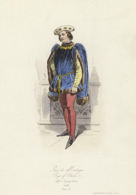 Jean de Montagu, Großmeister von Frankreich, Herrschaft von Karl VI. von French School